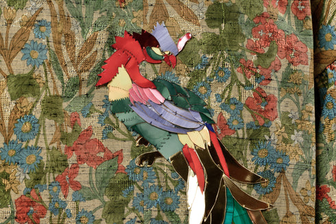 Short Parrot Kimono